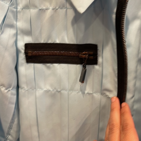 Doncaster Robin Egg Blue Jacket | Size 4 | NWT | Zip-Up Pastel Business Blazer - Picture 6 of 14